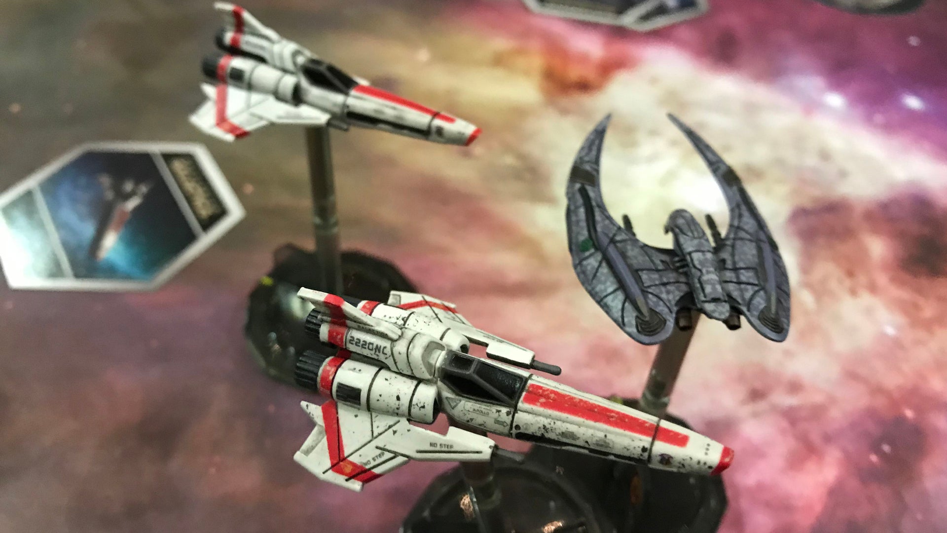 Battlestar Galactica: Starship Battles miniatures game 