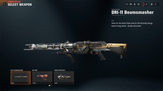 The Beamsmasher Wonder Weapon in Black Ops 6 Zombies.