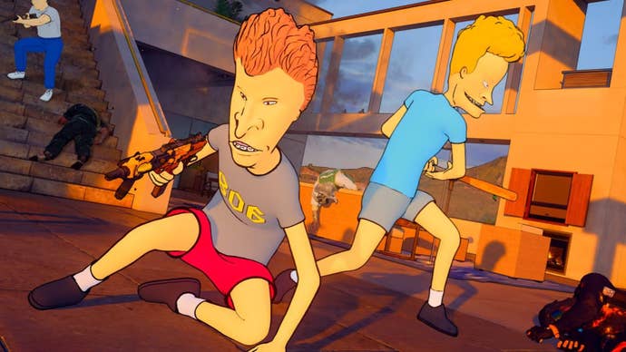 Beavis and Butthead in Call of Duty