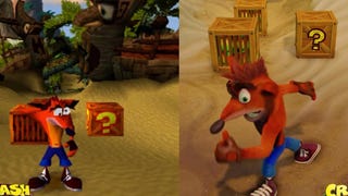 Bekijk: Crash Bandicoot Remastered - Graphics en gameplay vergelijking (PS4 vs PS1)