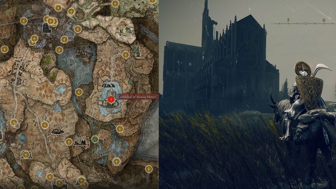 La ubicación de la campana de Ymir en Elden Ring Shadow Of The Erdtree.