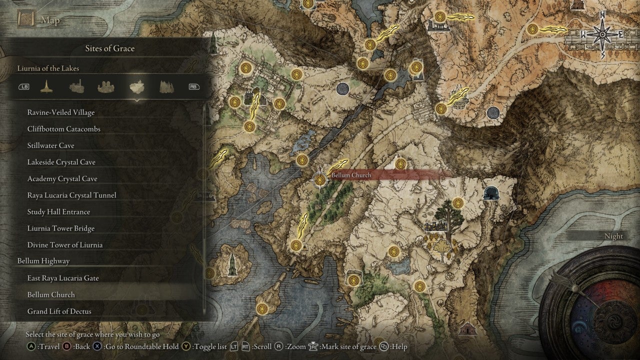 Bellum Church Grace in Elden Ring