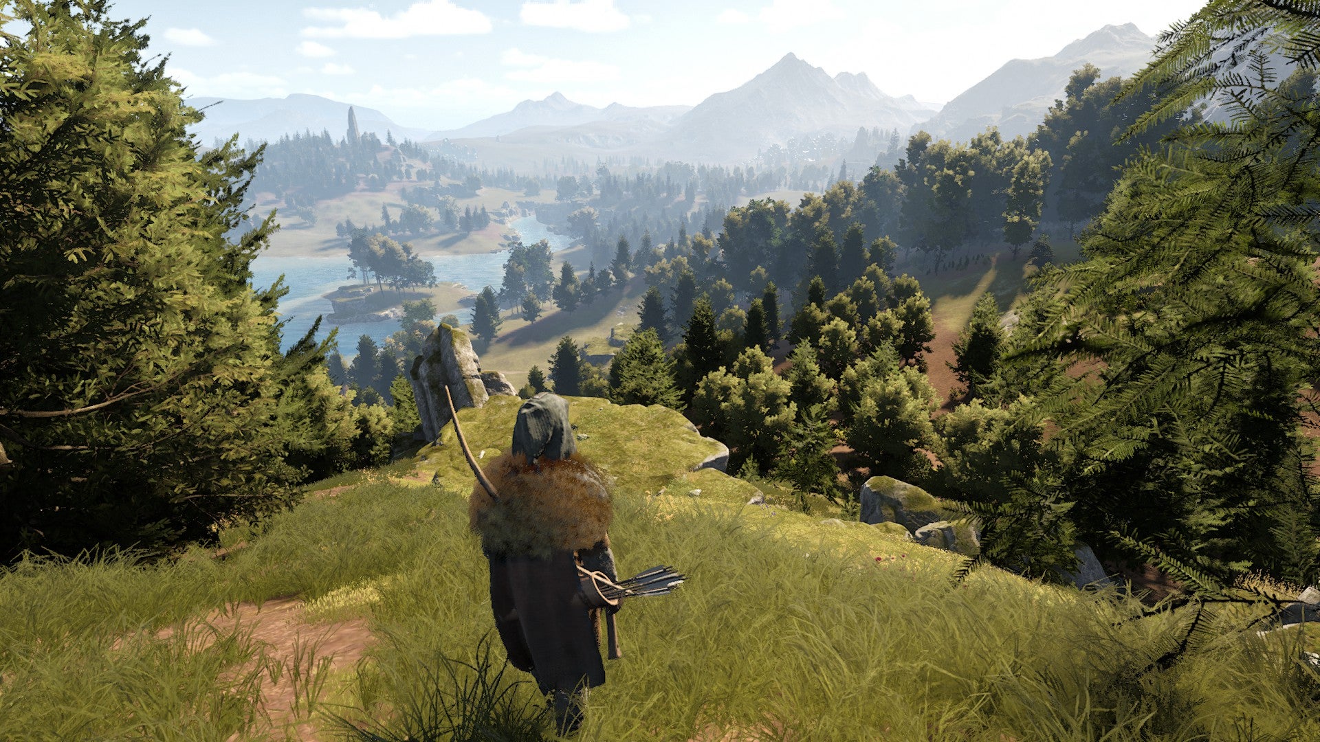 Overlooking a beautiful mountainous vista in Bellwright. - 4