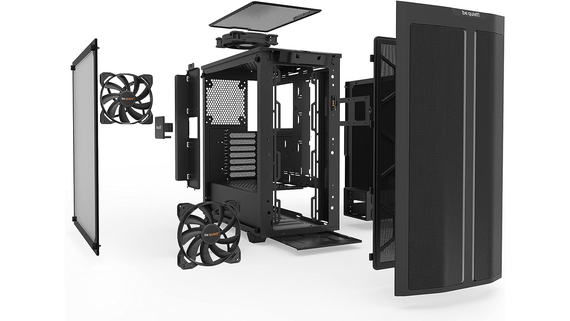 be quiet pure base 500dx black pc case