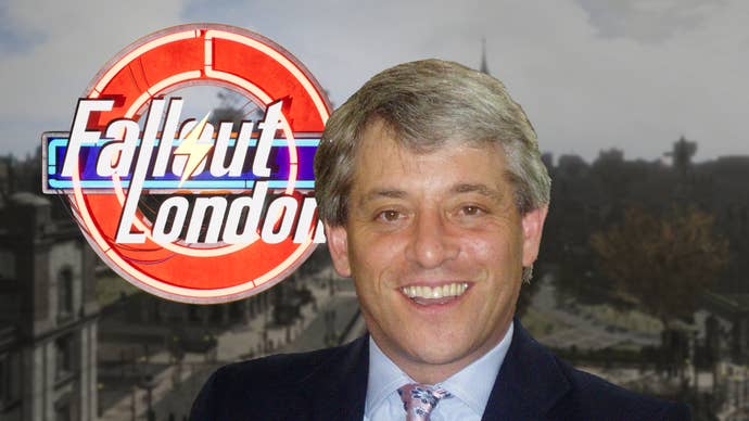 Former UK Speaker of the House of Commons John Bercow in Fallout: London.