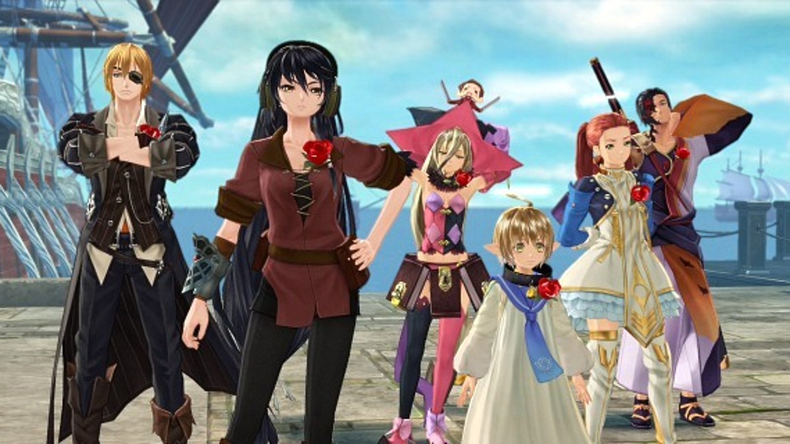 Velvet Crowe in combat in Tales of Berseria