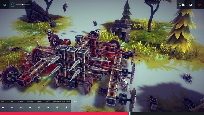 The greatest machine ever built by human hands in Besiege