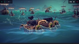 A genius vessel prepares to wreak aquatic havoc in Besiege: The Splintered Sea