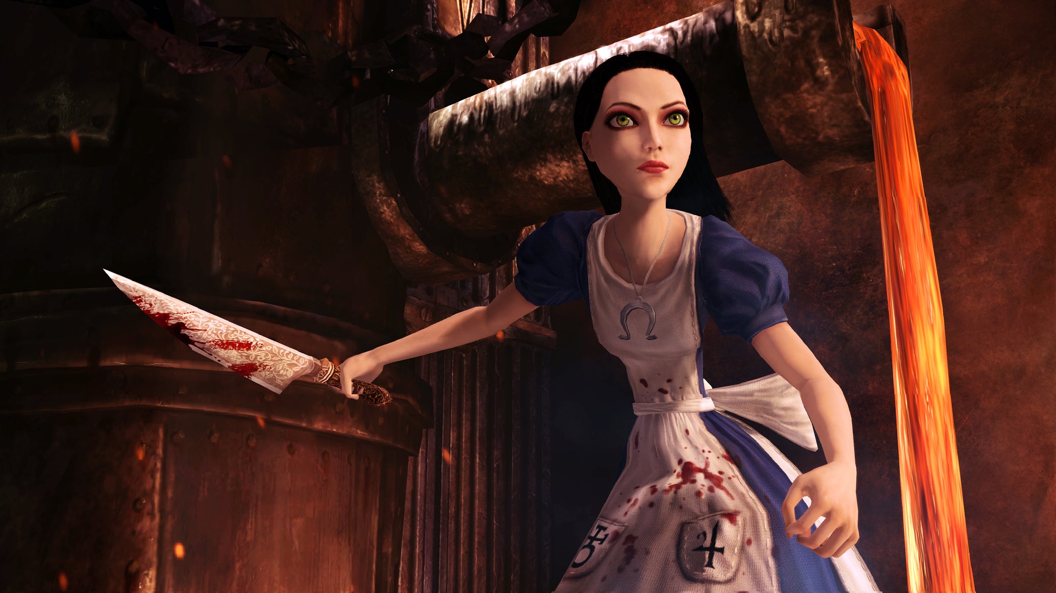 Alice holds a knife in Alice: Madness Returns - 1