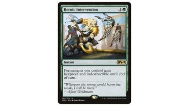 mtg cards like heroic intervention TCG 109/184 AER Rare Promo Foil NM True Believers Gaming and Collectibles Permanents you control gain hexproof and indestructible until end of turn Heroic Intervention | Universes Beyond: