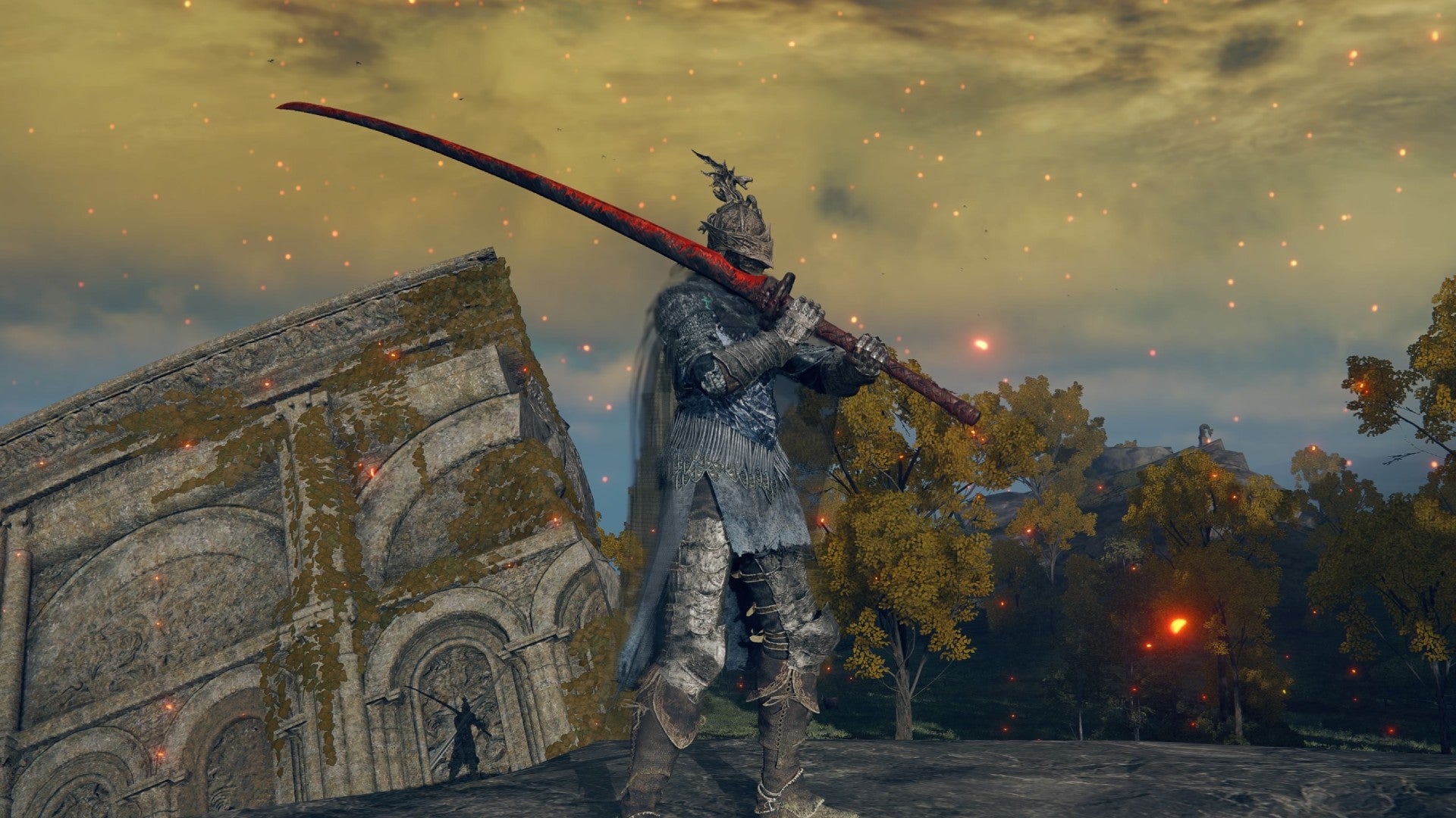 Tarnished holding Rakshasa’s Great Katana in Elden Ring. - 1