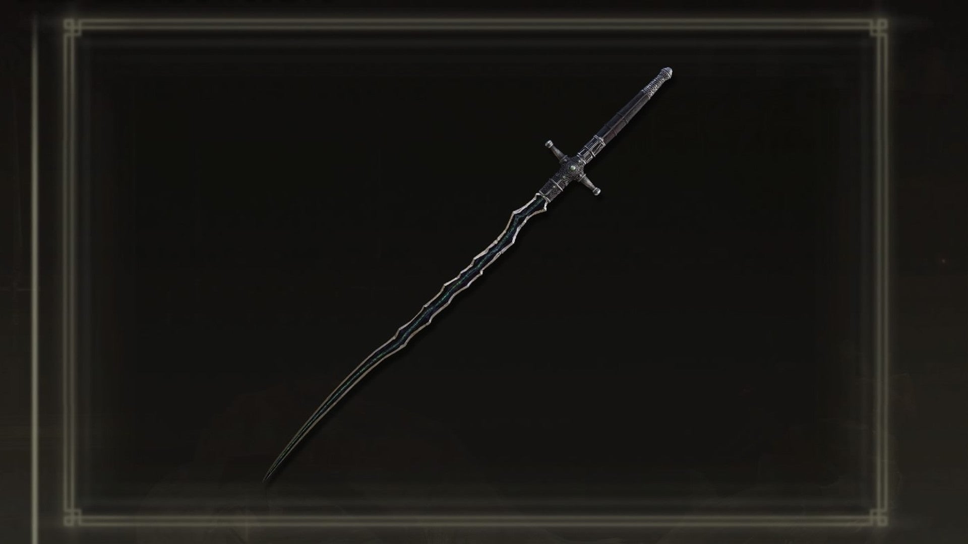 A close-up of the Star-Lined Sword weapon icon in the inventory of Elden Ring: Shadow of the Erdtree. - 7