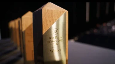 Logo for GamesIndustry.biz Best Places to Work Awards 2024