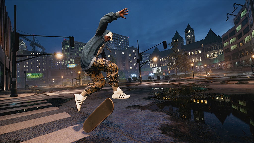 A skateboarder does a trick in Tony Hawk's Pro Skater, one of the best sports games on PS5 - 26