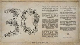 An image of a 30th anniversary message for the Elder Scrolls series