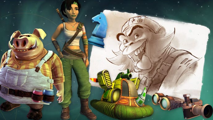 A collection of characters from Beyond Good and Evil.