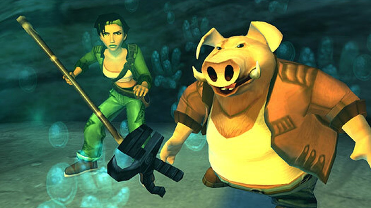 Jade and Pey'j from Beyond Good And Evil prepare to fight - 1
