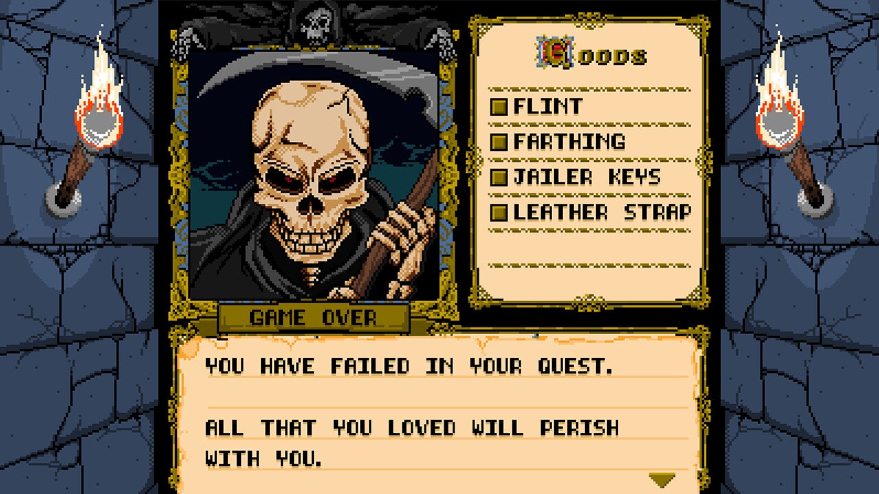 A grim reaper skeleton from Beyond Shadowgate. - 1