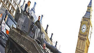 Battlefield 3's UK launch involves driving tanks through London - video