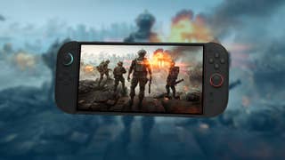 An image of Battlefield 6 art inside Switch 2 console.