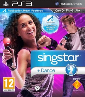 Caixa de jogo de Singstar Dance