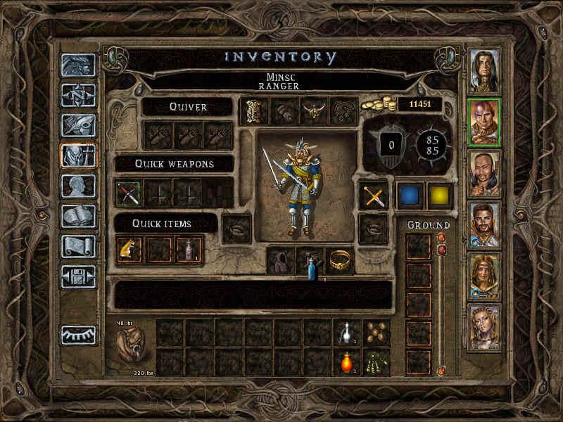 Baldur's Gate: Shadows of Amn PCゲーム Baldur's Gate II Shadows of Amn (PC Game) Advanced Dungeons