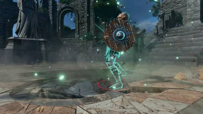 A Death Domain Cleric in BG3