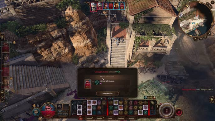 A Crown Paladin in BG3