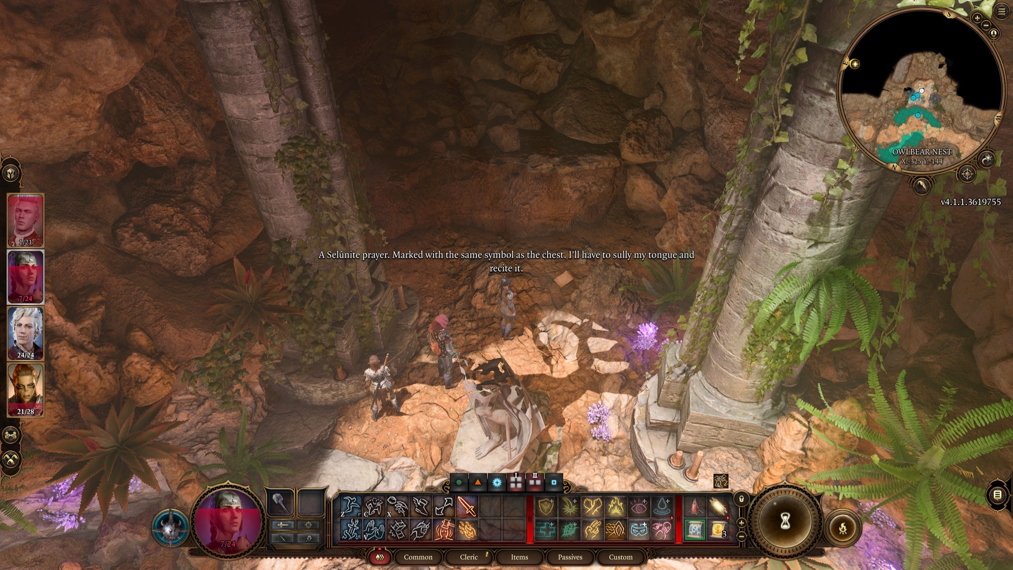 Baldur's Gate 3: Owlbear Cave and the Gilded Chest of Selune - 4