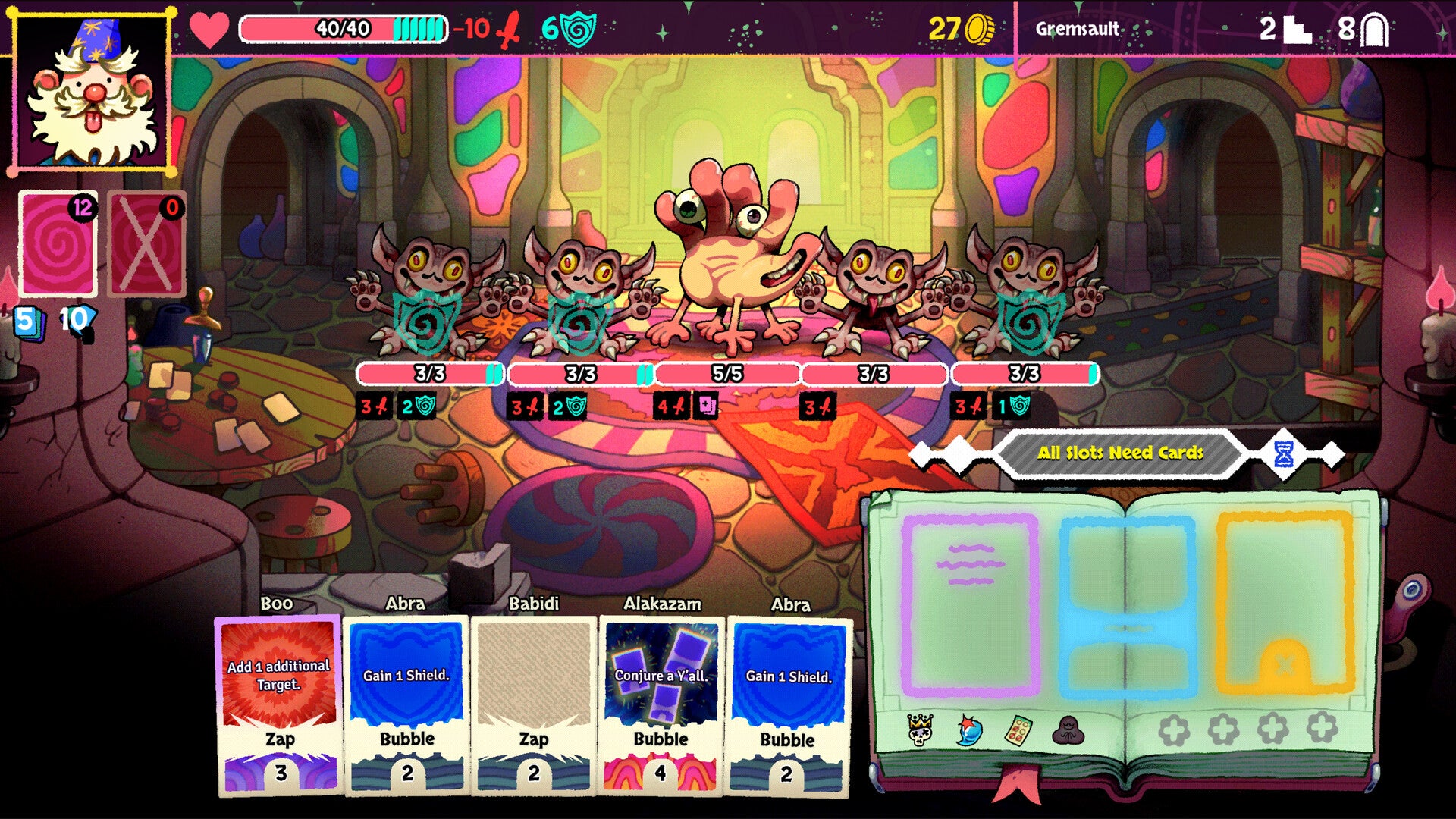 Bibidi Bibidi! is a card battler with a genuinely clever magical twist