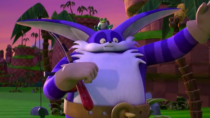 Big the Cat in Sonic Prime