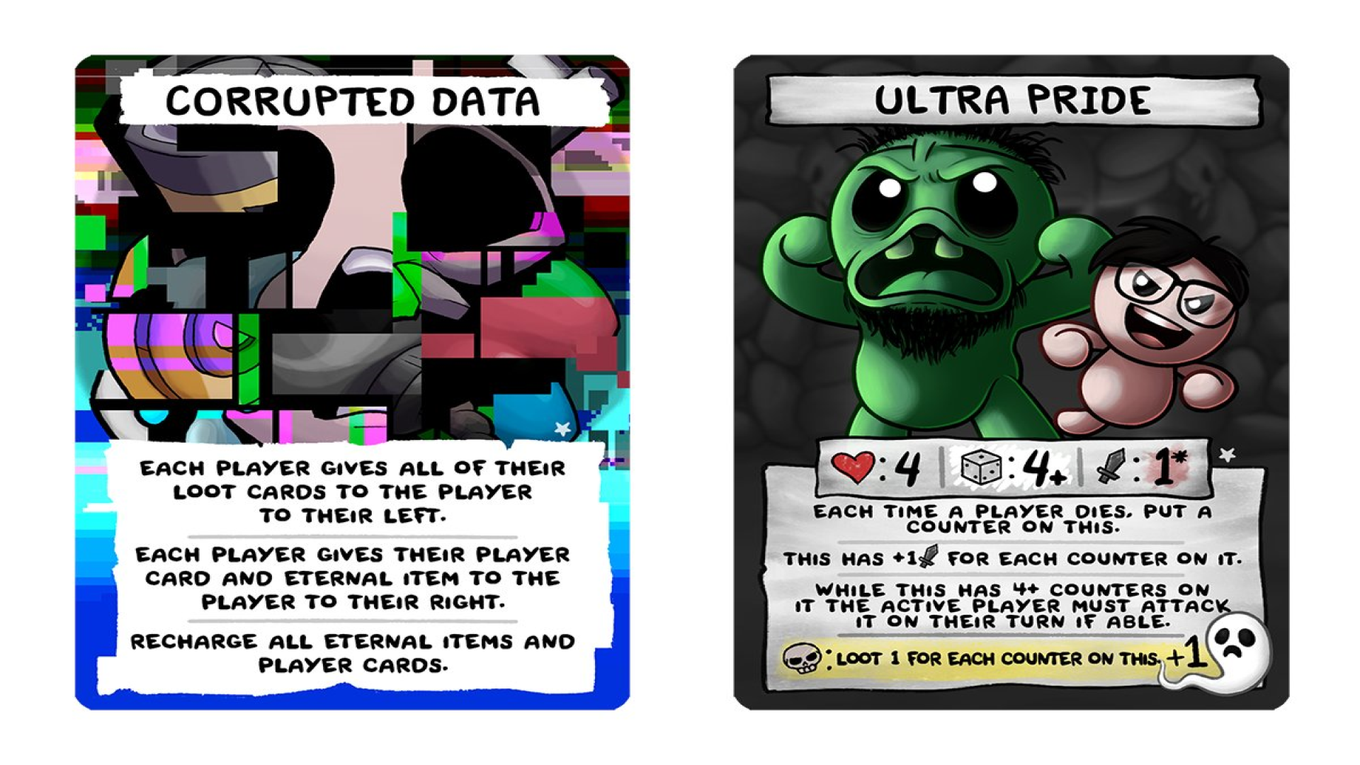binding of isaac four souls cards The Binding of Isaac: Four Souls Anniversary Booster Pack main image 1