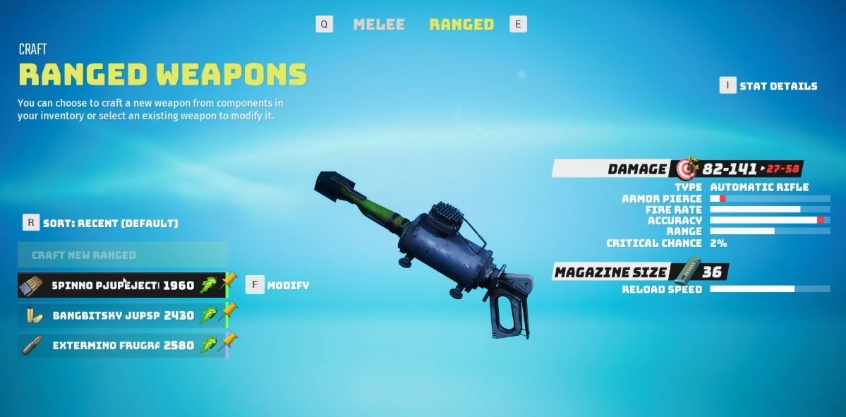 Biomutant Crafting Guide | How to craft guns