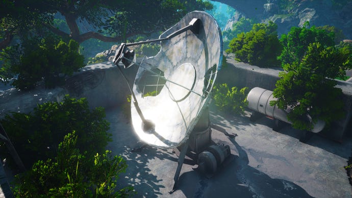 A Biomutant screenshot of a Ping Dish.
