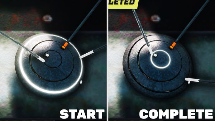 An example of a rotation puzzle in Biomutant.