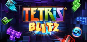 Caixa de jogo de Tetris Blitz