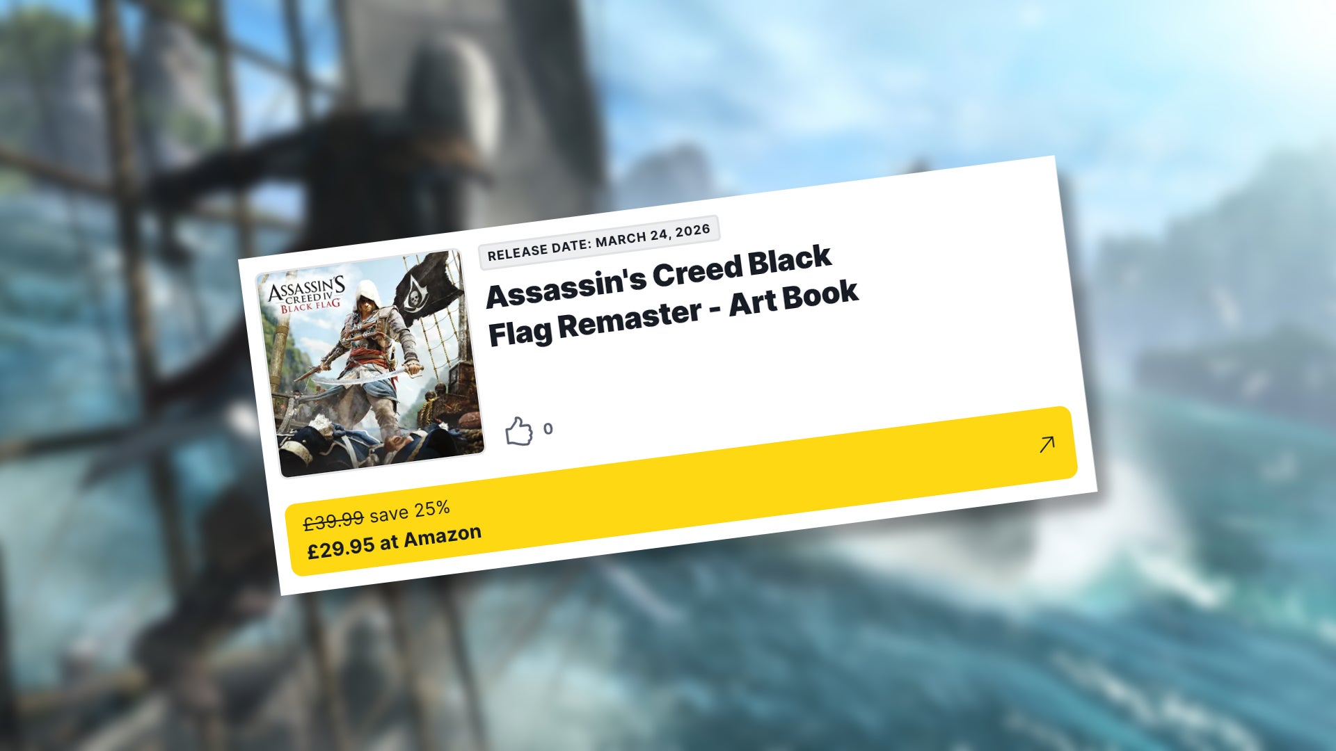 Yet more evidence of that Assassin's Creed Black Flag remake surfaces, despite Ubisoft's continued silence