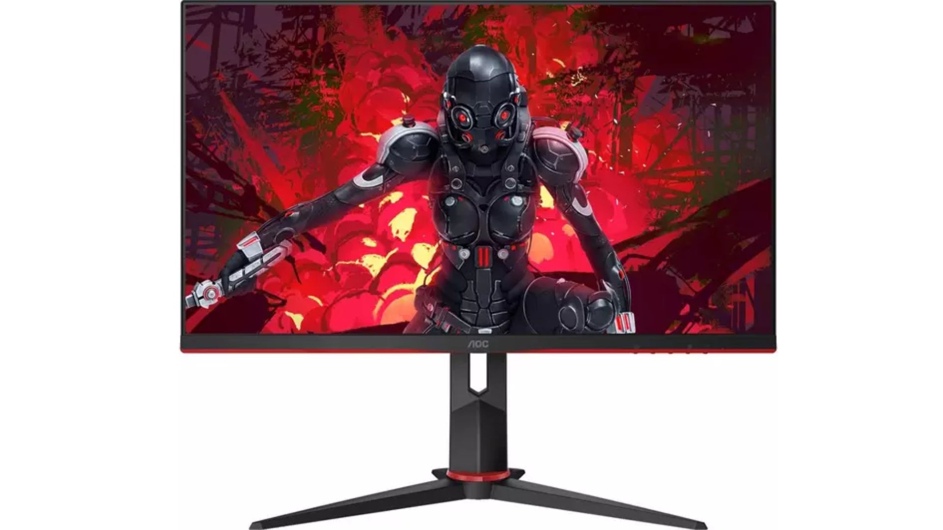 The AOC Q27G2U/BK Quad HD 27" VA Gaming Monitor.