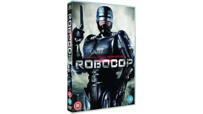 RoboCop on DVD.