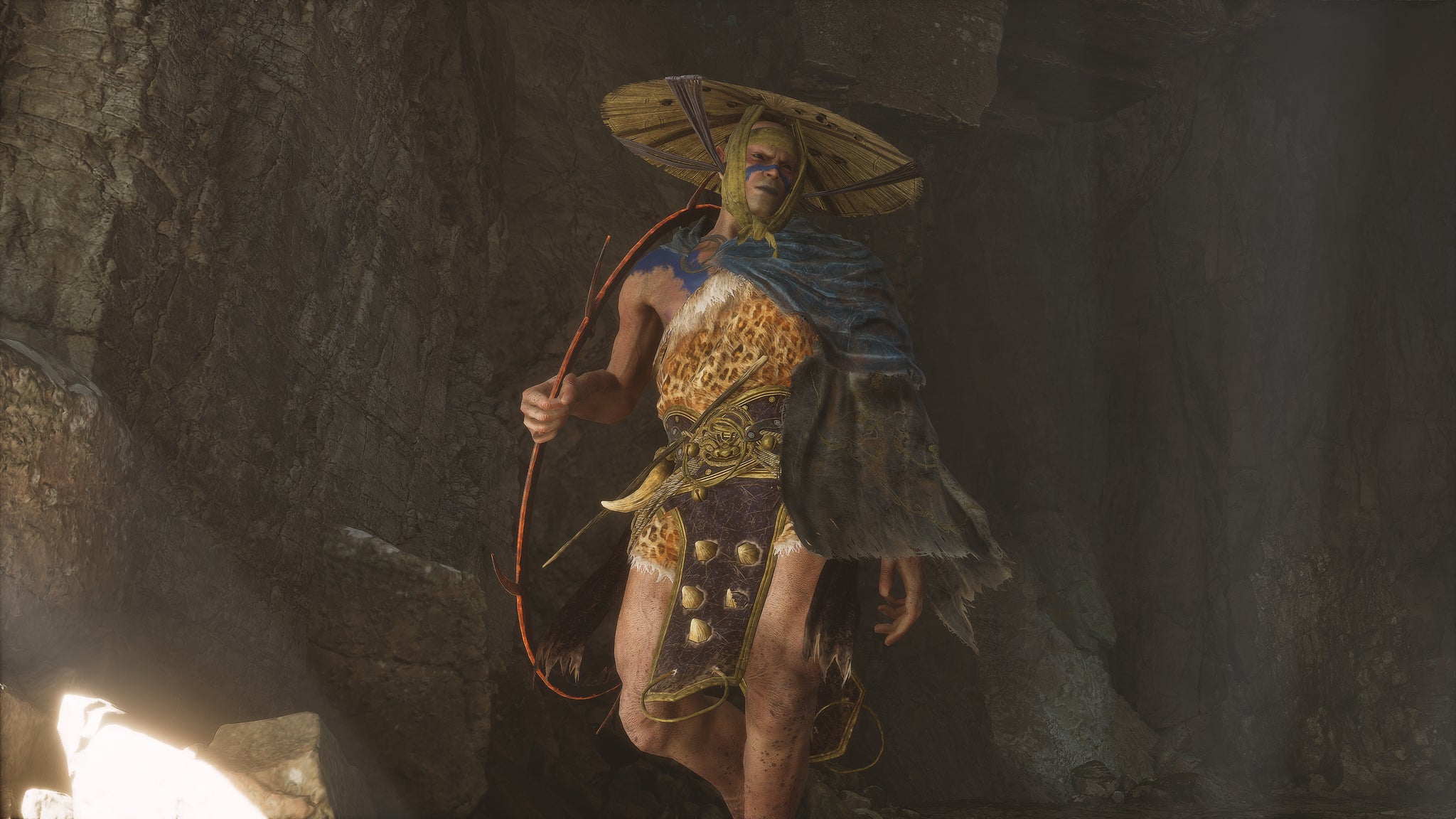 A screenshot of the Green-Capped Martialist boss in Chapter 3 of Black Myth: Wukong. - 27