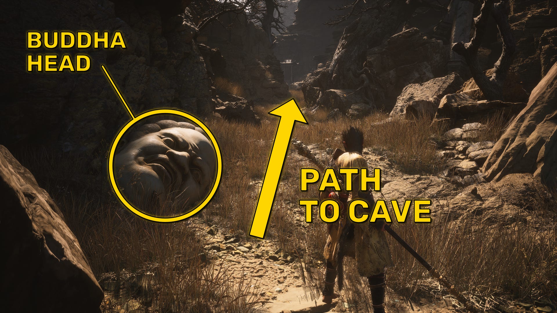 Black Myth Wukong Man-In-Stone questline walkthrough | Rock Paper