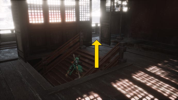 The player in Black Myth: Wukong follows the path to the Non-Void boss in the New Thunderclap Temple in Chapter 3.