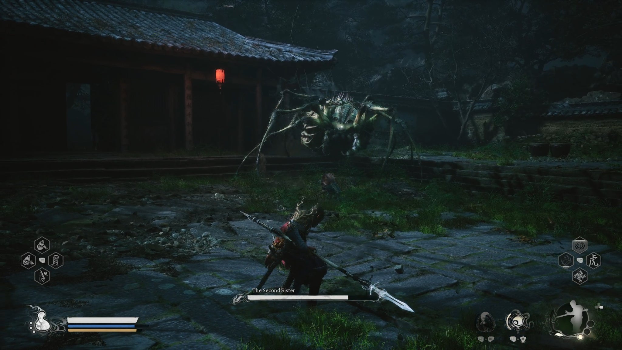 A screenshot of the Second Sister boss in Chapter 4 of Black Myth: Wukong. - 4