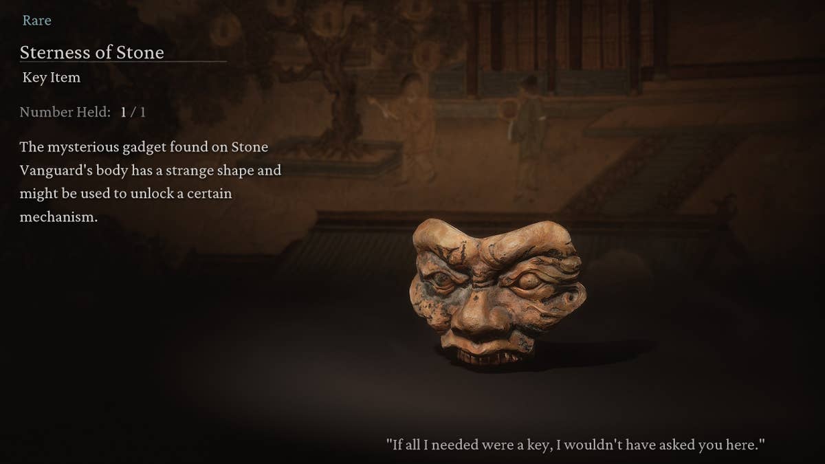 Sterness of Stone, Keeness of Tiger" explained in Black Myth