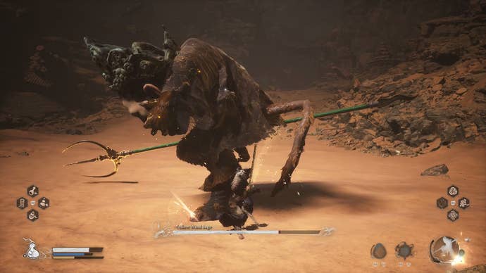 Yellow Wind Sage immobilised