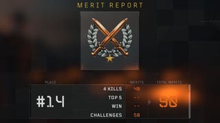 Black Ops 4 Blackout Merit sources, how to earn Merits fast and Eschelon levels listed
