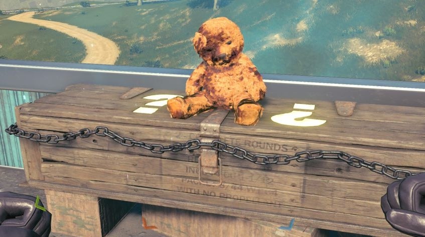 Black ops best sale teddy bear