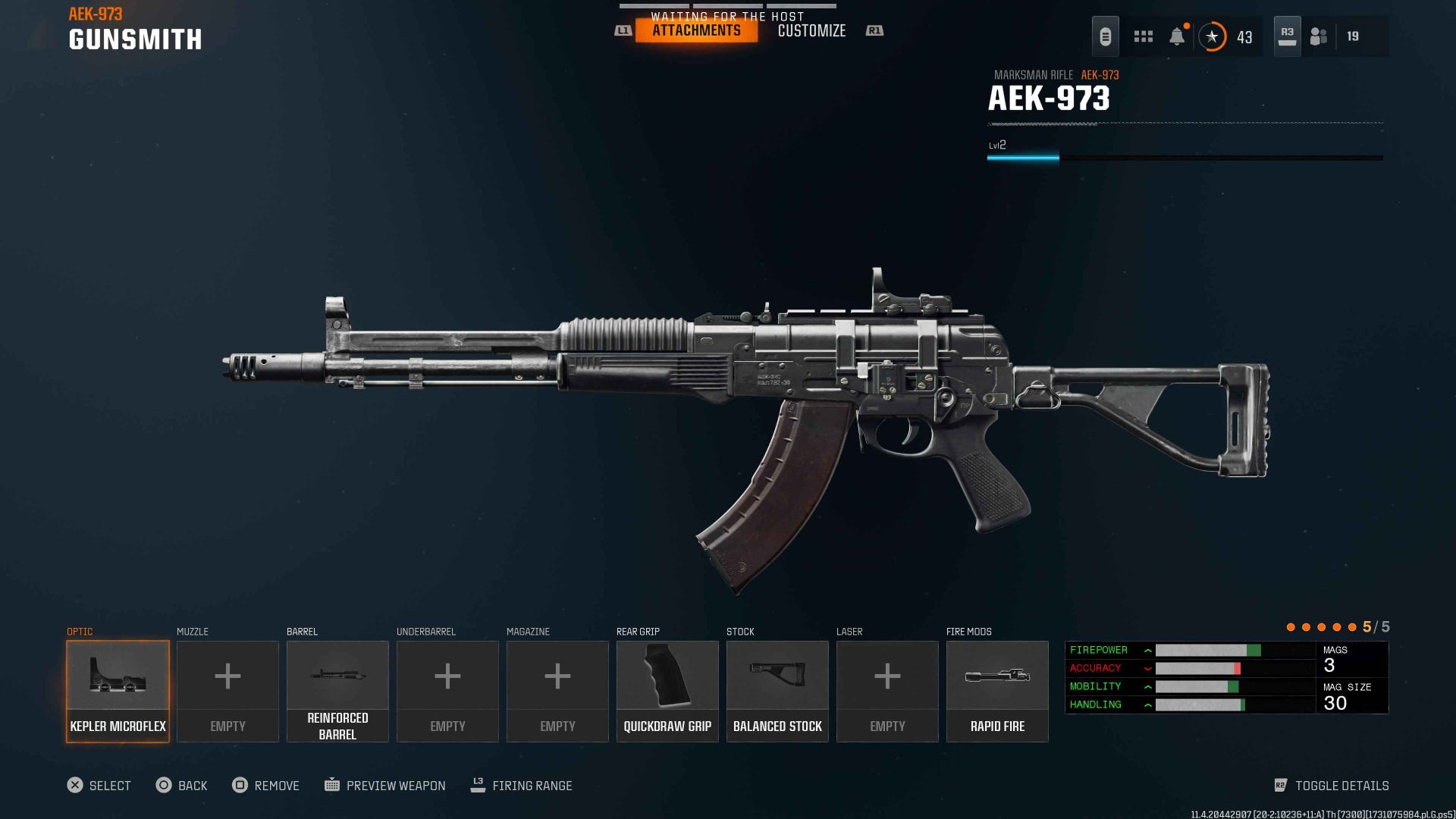 Best AEK973 loadout and class build for Black Ops 6