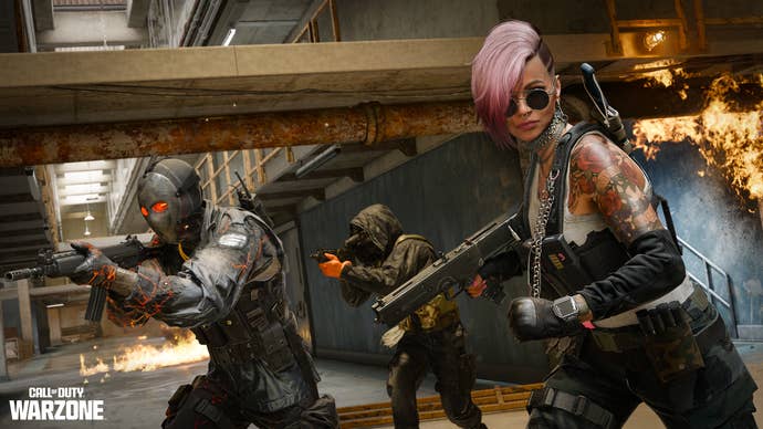 Some operators run in Call of Duty: Black Ops 6/Warzone.