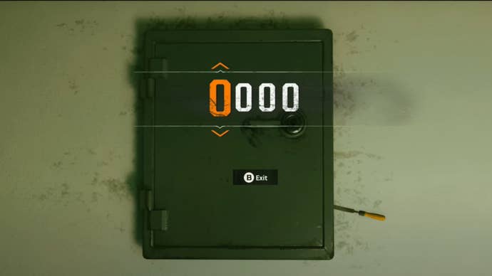 A wall safe in Black Ops 6.